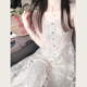 ເສື້ອຢືດ lace vintage ຝຣັ່ງ