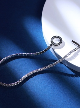 魔猫小众设计满钻手链气质百搭轻奢手饰品高级感小众设计款ins风