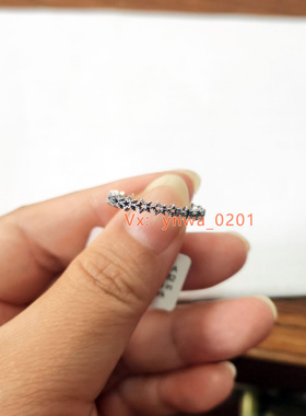 星星不对称星环戒指简约做旧