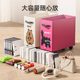 Under-table movable trolley with wheels office workspace