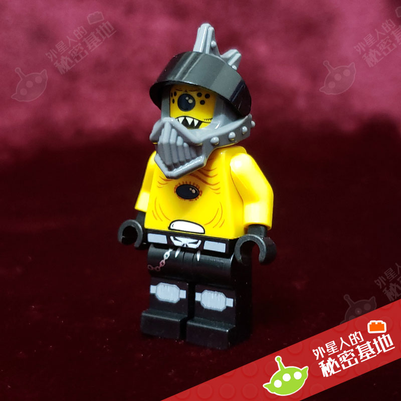 乐高 lego 绝版稀有人仔 外星人飞车党 史莱克 赛车手头盔 太空 - 图0