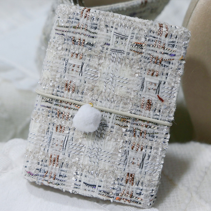 躲在耳里|限量毛呢活页|小众精致编织感高级氛围重工手帐本m5a7,淘宝优惠券,粉丝福利购,淘宝优惠卷