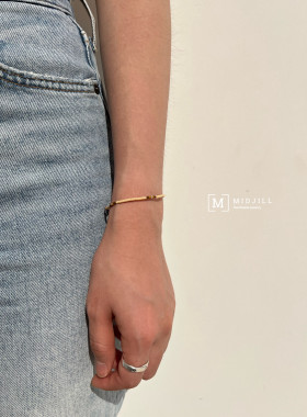 中性欧美风大地大自然色系手链