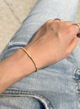 日系urban复古花色手链