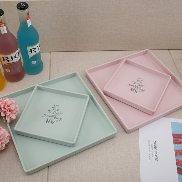 Pallet melamine tea cup color square