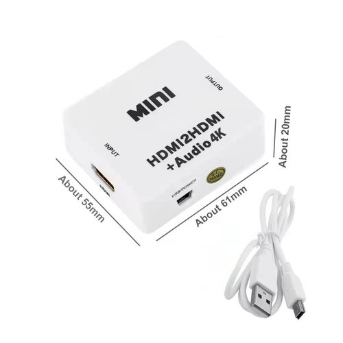 HDMI转HDMI 3.5音频分离器 HDMI解码器破解解除HDCP协议 分离音频 - 图2
