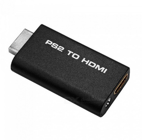 ps2转hdmi转换器色差转HDMI高清1080P带音频视频转HDMI 适用于PS3 - 图1