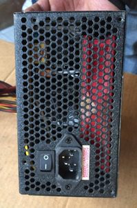 原装拆机 游戏悍将 红警RPO600黑版 额定600w 静音台式电源 现货