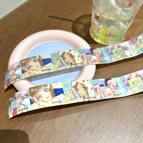 ACCIO褪色的回忆循环分装奥莉蛙合作款贴纸卷分装装饰可爱新品 - 图3