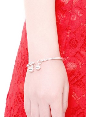 生日礼物首饰品纯银手镯