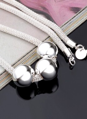 时尚风项链镂空银饰包邮特价