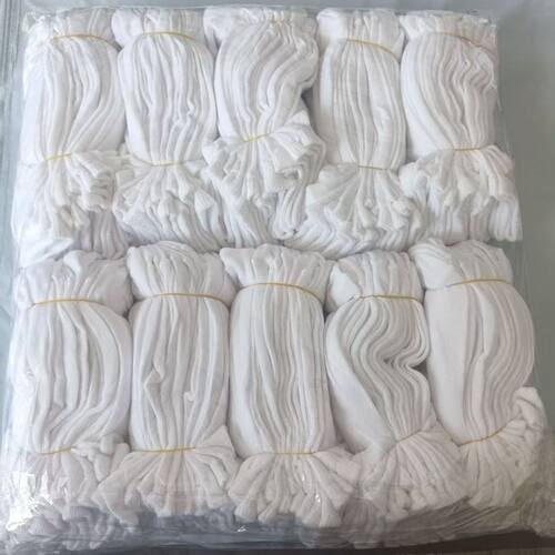 袜子一次性100双中筒款男女长袜夏季免洗军训旅游跑步工作商务袜 - 图0