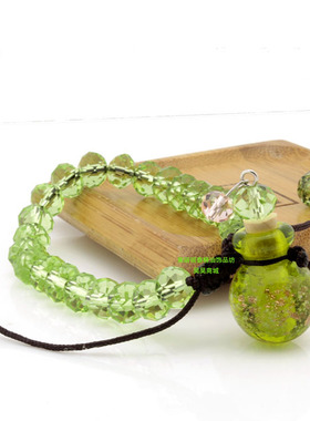 时尚琉璃香薰香水吊坠胎发精油瓶