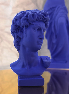 蓝色时间新品克莱因石膏树脂