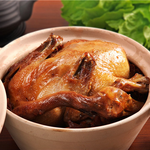 银祥姜母鸭500g厦门特产伴手礼加热即食酱板鸭卤鸭肉熟食零食小吃 - 图0