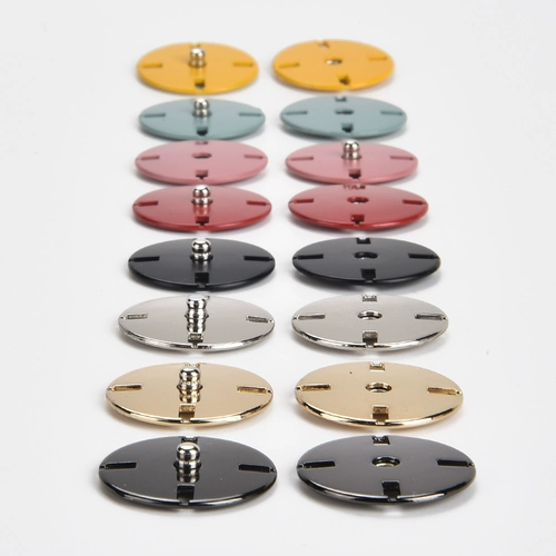 Темная пряжка женское кашемировое покрытие Большие невидимые пуговицы, ягодицы, все матовые волосы, одежда металлическая пряжка матери мать пряжка