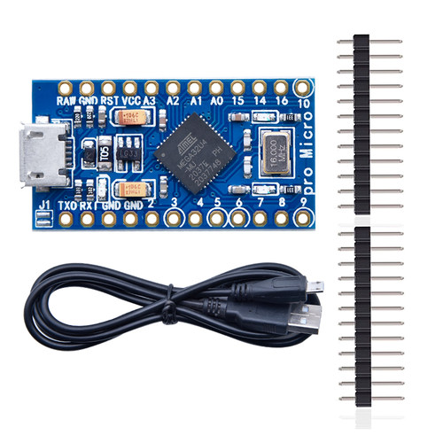 Pro Micro ATMEGA32U4单片机开发板 兼容arduino 3.3V/8M 5V/16M - 图3