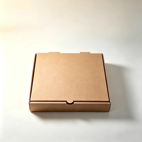 披萨盒子6 7 8 9 10 12寸一次性牛皮pizza打包盒折叠外卖包装纸盒 - 图1