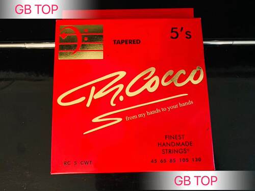 R.cocco 贝司弦 贝斯弦 不锈钢  5弦  Stainless Steel 意大利产 - 图1