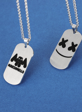 艾艾伦A神小马丁棉花糖挂件项链