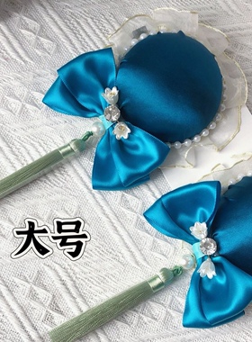 春丽包中式旗袍配饰儿童少女发包流苏发夹国风发饰头饰Lolita丸子