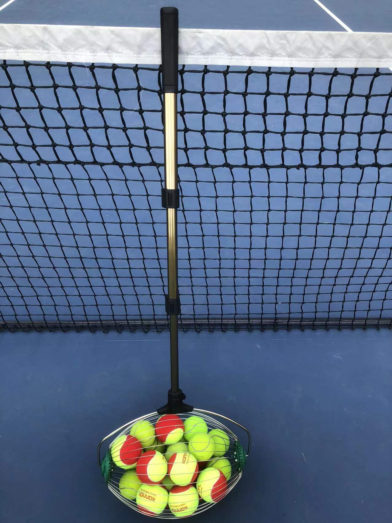 网e高效网球捡球器拾球器收球器多球训练自动捡球筐滚动捡球神器-图0