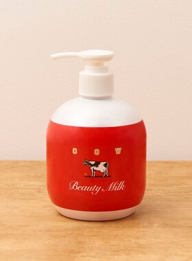 限定赤箱3倍泡沫！日本cow牛乳石碱沐浴露/润唇膏/身体乳/洁面皂