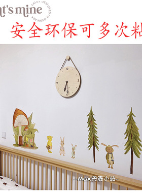 丹麦thatsmine环保可移动墙贴