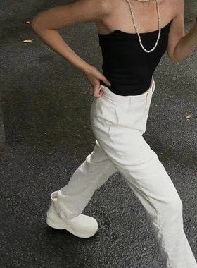 小众设计感简约线条银色圆球重工拉丝网球项链耳钉长款短款手链