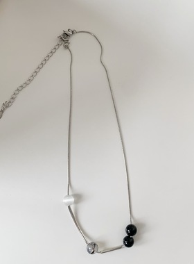 休闲那挂姜同项链天然石