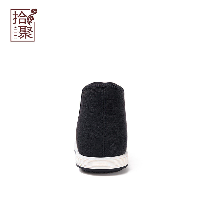 拾聚冬季男鞋加绒加厚保暖棉鞋男老北京布鞋老年人爸爸防寒雪地靴,淘宝优惠券,粉丝福利购,淘宝优惠卷