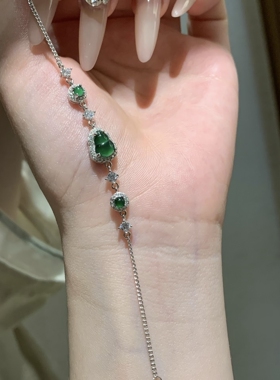翠盈福禄！天然翡翠葫芦手链