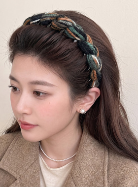 摩亚杰卡旗舰店针织带齿发箍