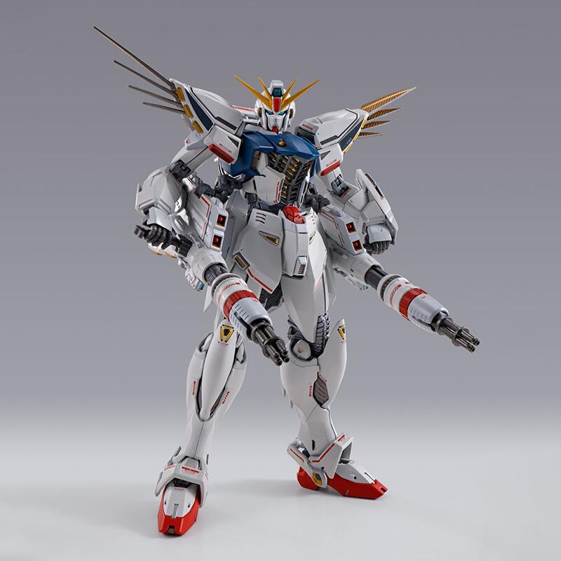 现货万代MB F91机动战士高达重武装加农炮装30周年METAL BUILD - 图0