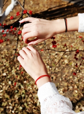 红绳手工礼物九乘金刚结