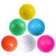 Golf color ball three-line offline game blank exercise