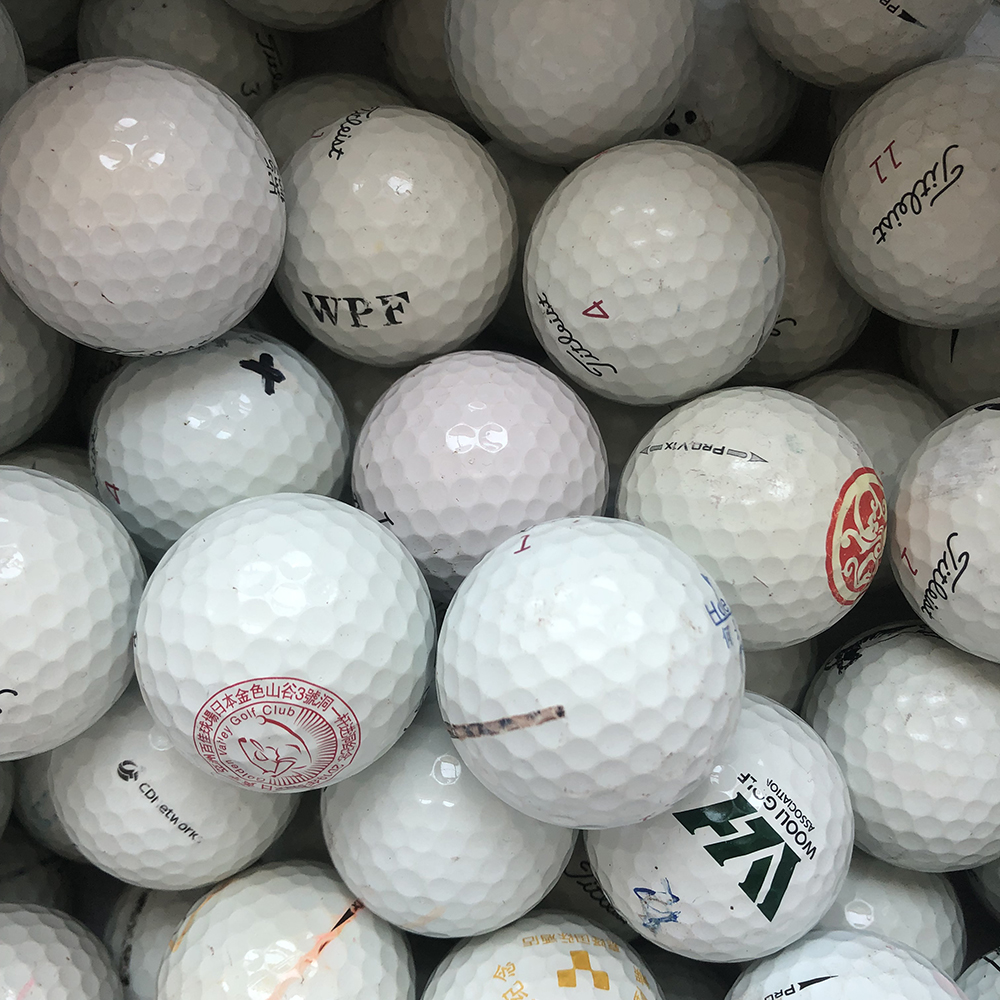 高尔夫二手球 Titleist proV1 下场比赛球 3-4层 送1个网袋 包邮 - 图2