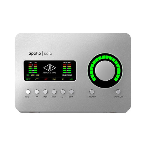 UA Apollo Solo 2进4出USB3.0阿波罗录音声卡雷电3音频接口送插件 - 图0