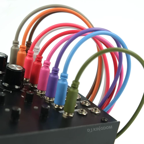 Подключение синтетического модуля Eurorack модульный 3,5 -мм патч кабель 5 пакетов