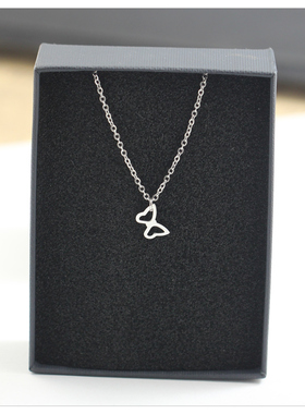 细迷你小蝴蝶项链女ins冷淡风气质锁骨链小众设计感简约百搭颈链