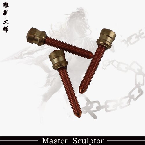 雕刻大师纹身机工厂手柄锁纹身机螺丝配件扳手垫片盖板导磁块铜柱 - 图0