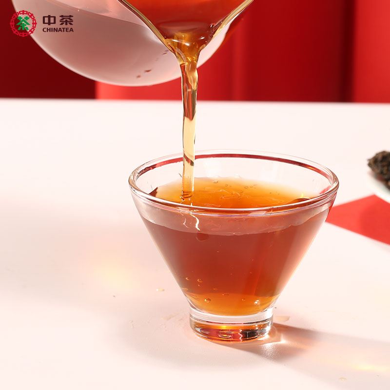 中茶安化黑茶3年陈中粮陈韵金砖 中茶湖南安化黑茶