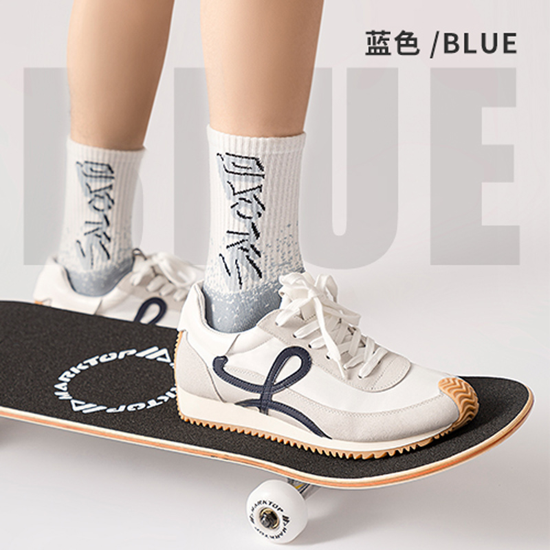 长袜子男童冬季纯棉全棉防臭吸汗青少年初中小学生儿童长筒袜大码 - 图3