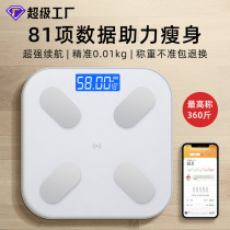 Smart body Libra Weight Libra Home Bluetooth Charging electronic scale body fat weighing healthy body weight claim