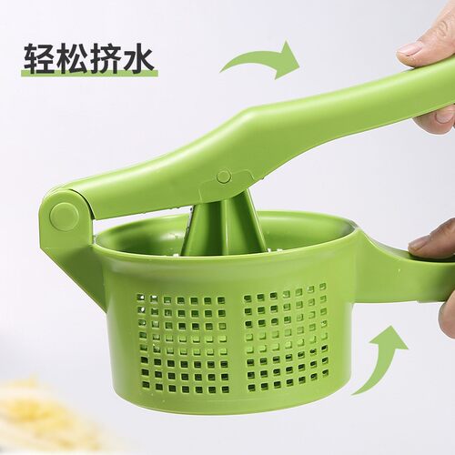 加厚加大号款挤水神器家用手动饺子蔬菜脱水拧式厨房压菜馅挤水器 - 图0