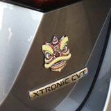 Металлическая наклейка, китайская игрушка «Ветерок», светоотражательный электромобиль