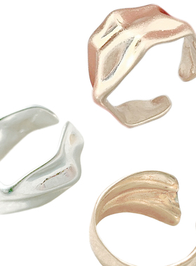 韩国饰品代购正品东大门褶皱做