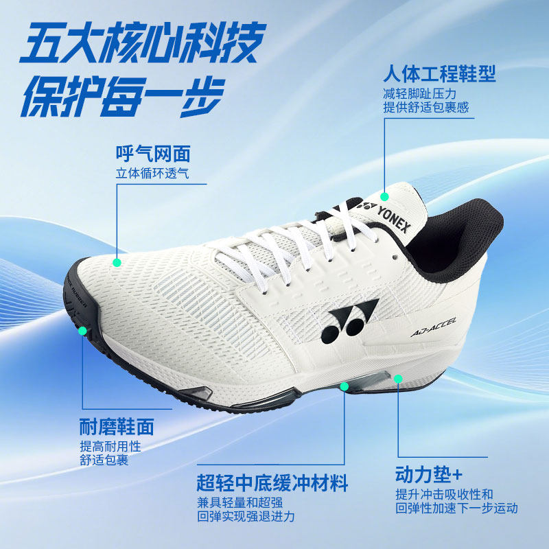 YONEX尤尼克斯网球鞋男女防滑网羽通穿羽毛球休闲运动鞋SHTAAMAEX,淘宝优惠券,粉丝福利购,淘宝优惠卷