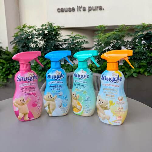 snuggle韩国衣服香氛小熊喷雾皂香清新花香去味除臭增香小样分装 - 图0