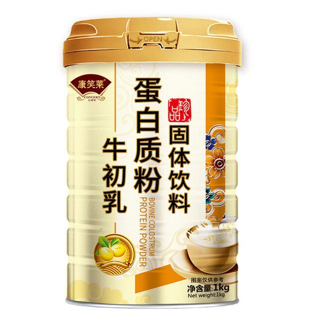 康笑莱牛初乳蛋白质粉1000g 哺乳期成人蛋白粉植物蛋白